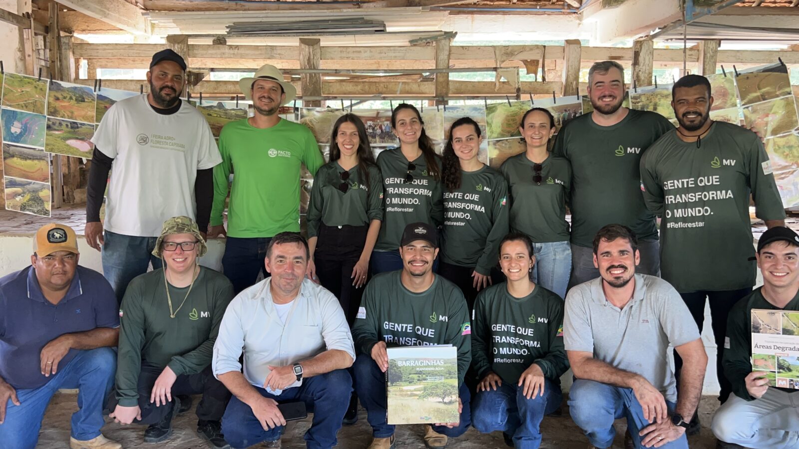 Time MV passa por treinamento para novo Ciclo do Reflorestar